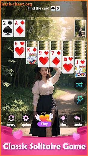 Solitaire Date-Girls Journey screenshot