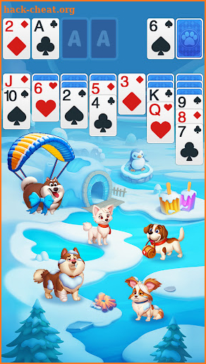 Solitaire Dog Rescue screenshot