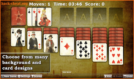 Solitaire Double-Deck HD screenshot