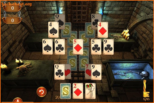 Solitaire Dungeon Escape Free screenshot