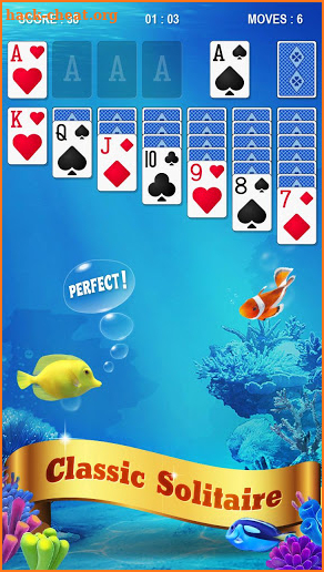 Solitaire - Fish screenshot