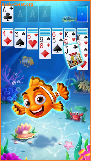 Solitaire fish screenshot