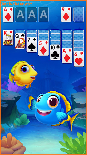 Solitaire Fish Game screenshot