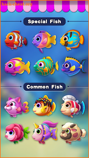 Solitaire Fish Game screenshot