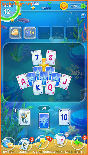 Solitaire - Fish Rescue screenshot