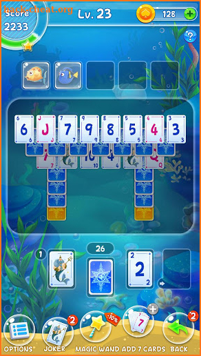 Solitaire - Fish Rescue screenshot