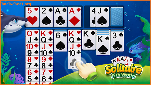 Solitaire Fish World-OceanTrip screenshot