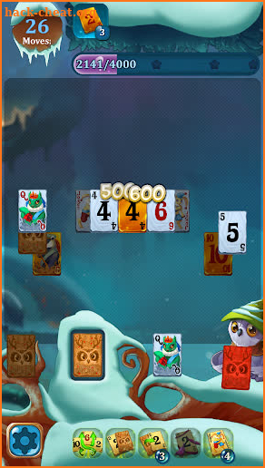 Solitaire: Frozen Dream Forest screenshot