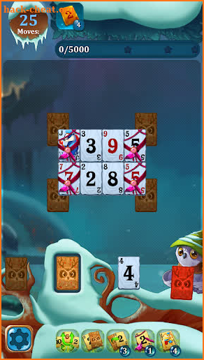 Solitaire: Frozen Dream Forest screenshot