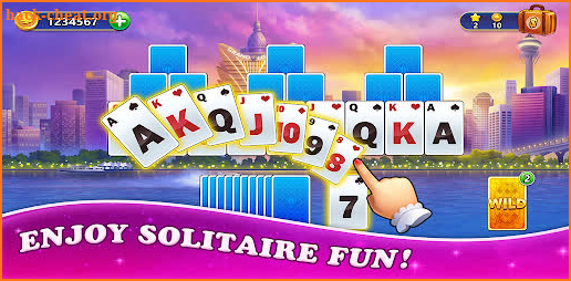 Solitaire Fun Tripeaks screenshot