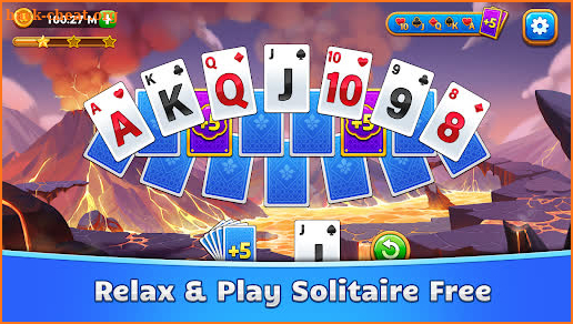 Solitaire Fun Tripeaks screenshot