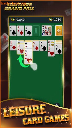 Solitaire Grand Prix screenshot