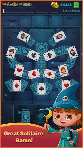 Solitaire Halloween screenshot