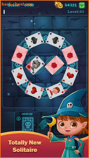 Solitaire Halloween screenshot