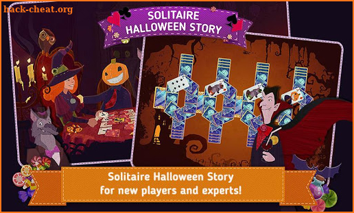 Solitaire Halloween Story screenshot