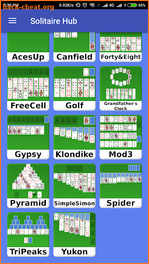 Solitaire Hub screenshot