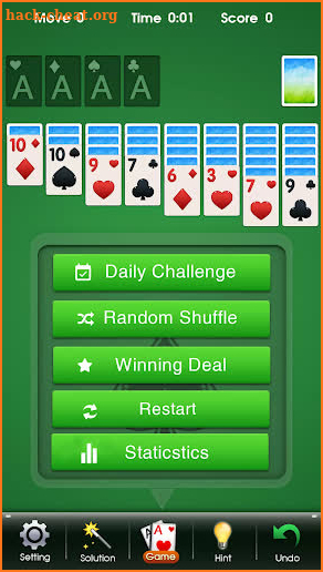 Solitaire Klondike 777 - free offline game screenshot