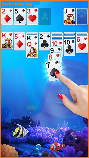 Solitaire Klondike Fish screenshot