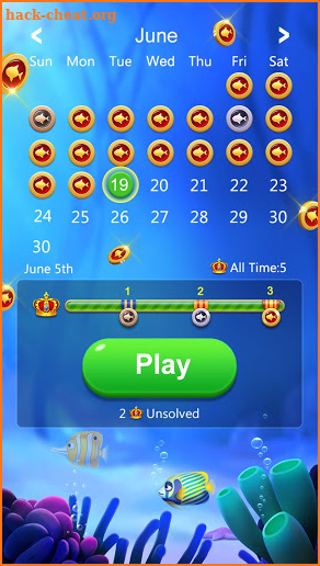 Solitaire Klondike Fish screenshot