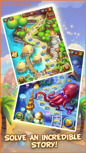 Solitaire Magical Tour: Tripeaks Puzzle Adventure screenshot