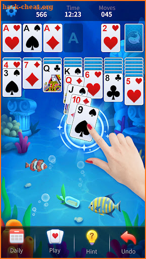 Solitaire Master-Fish World screenshot