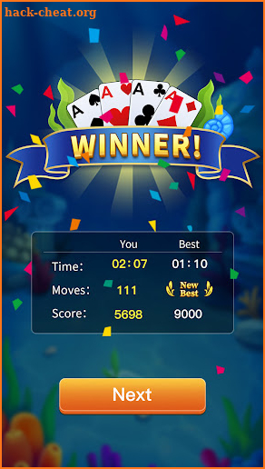 Solitaire Master-Fish World screenshot