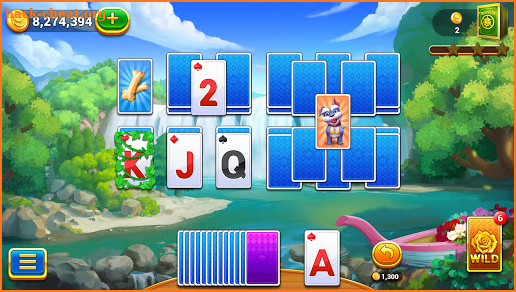 Solitaire Master - Tripeaks Garden Free Card Game screenshot