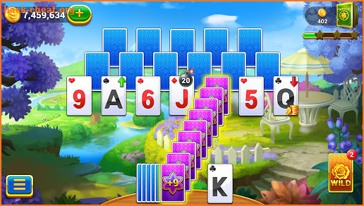 Solitaire Master - Tripeaks Garden Free Card Game screenshot