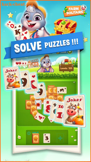 Solitaire Match Bunny screenshot