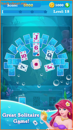 Solitaire Match Mermaid screenshot