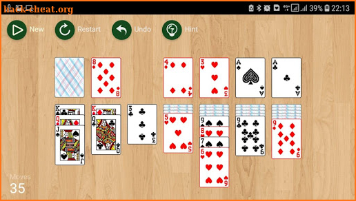 solitaire no ads free offline screenshot