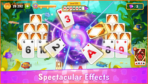 Solitaire Ocean - Card Games, Klondike & Tripeaks screenshot