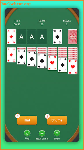 Solitaire Origin! screenshot