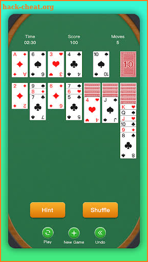 Solitaire Origin! screenshot