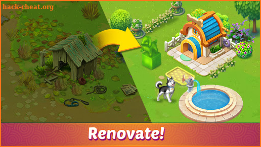 Solitaire Pet Haven - Relaxing Tripeaks Game screenshot