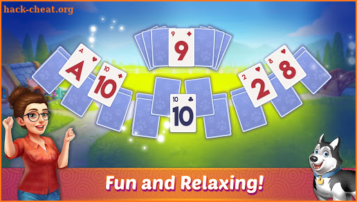 Solitaire Pet Haven - Relaxing Tripeaks Game screenshot