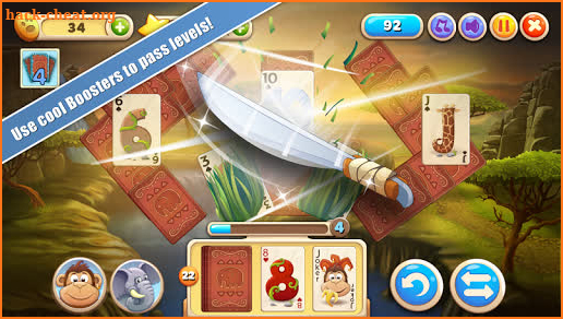 Solitaire Safari screenshot