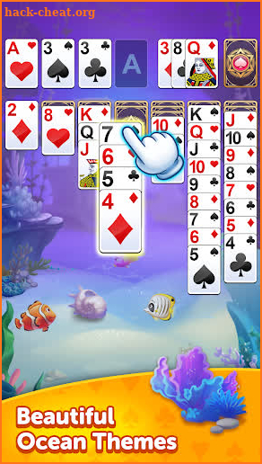 Solitaire Sealife: Classic Klondike Cards Games screenshot