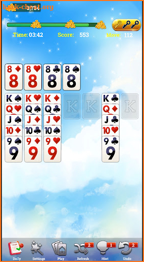 Solitaire Sky : Classic Game screenshot