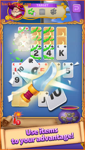 Solitaire Spellbook screenshot