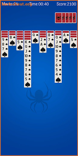 Solitaire Spider - 2024 screenshot