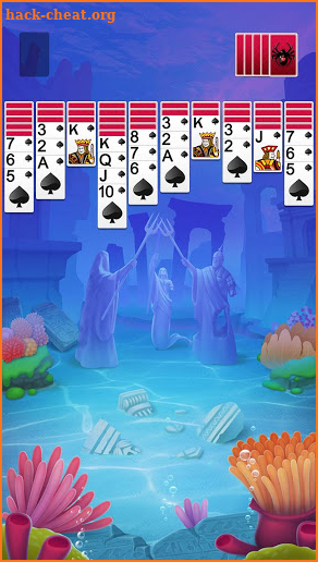 Solitaire Spider Fish screenshot