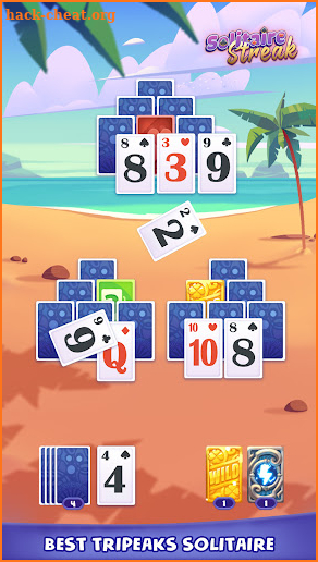 Solitaire Streak Tripeaks Card screenshot