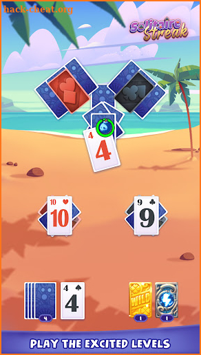 Solitaire Streak Tripeaks Card screenshot