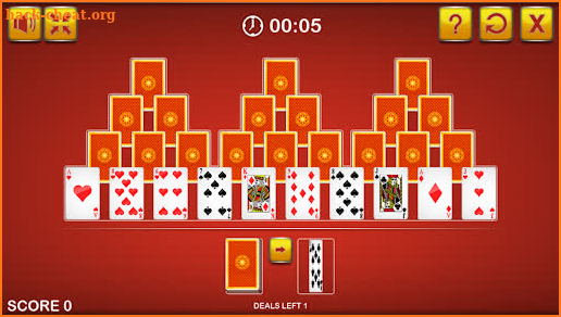 Solitaire Tripeaks screenshot