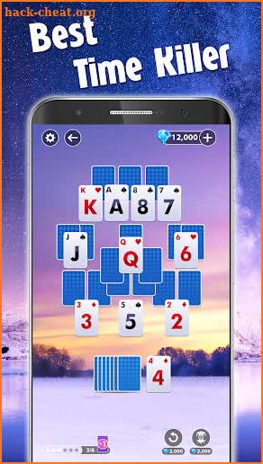 Solitaire Tripeaks screenshot