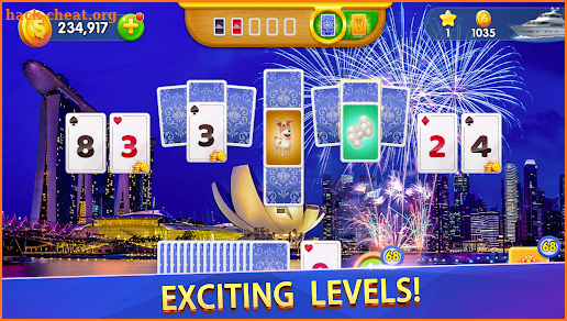 Solitaire TriPeaks Cruise Game screenshot