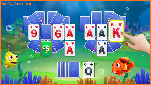 Solitaire TriPeaks Fish screenshot