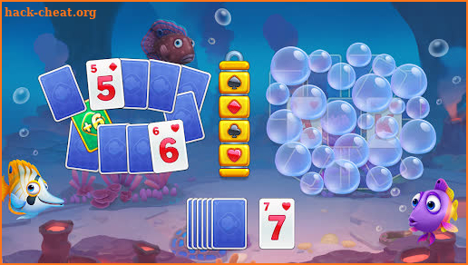 Solitaire TriPeaks Fish screenshot