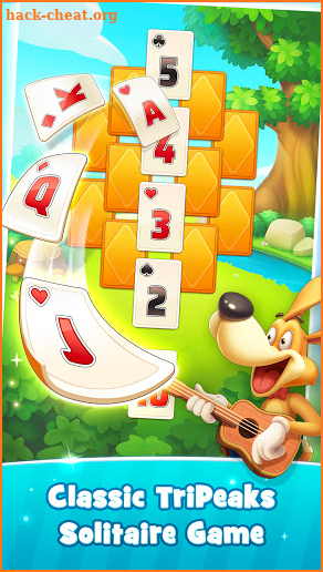 Solitaire TriPeaks HappyLand - Free Card Game screenshot